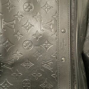 Black LV Backpack